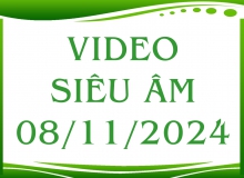 Video siêu âm ngày 08/11/2024